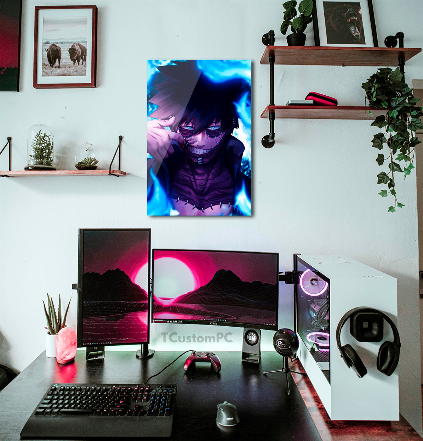 Wall Art Dabi My Hero Academia