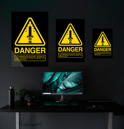 Danger Take This painting