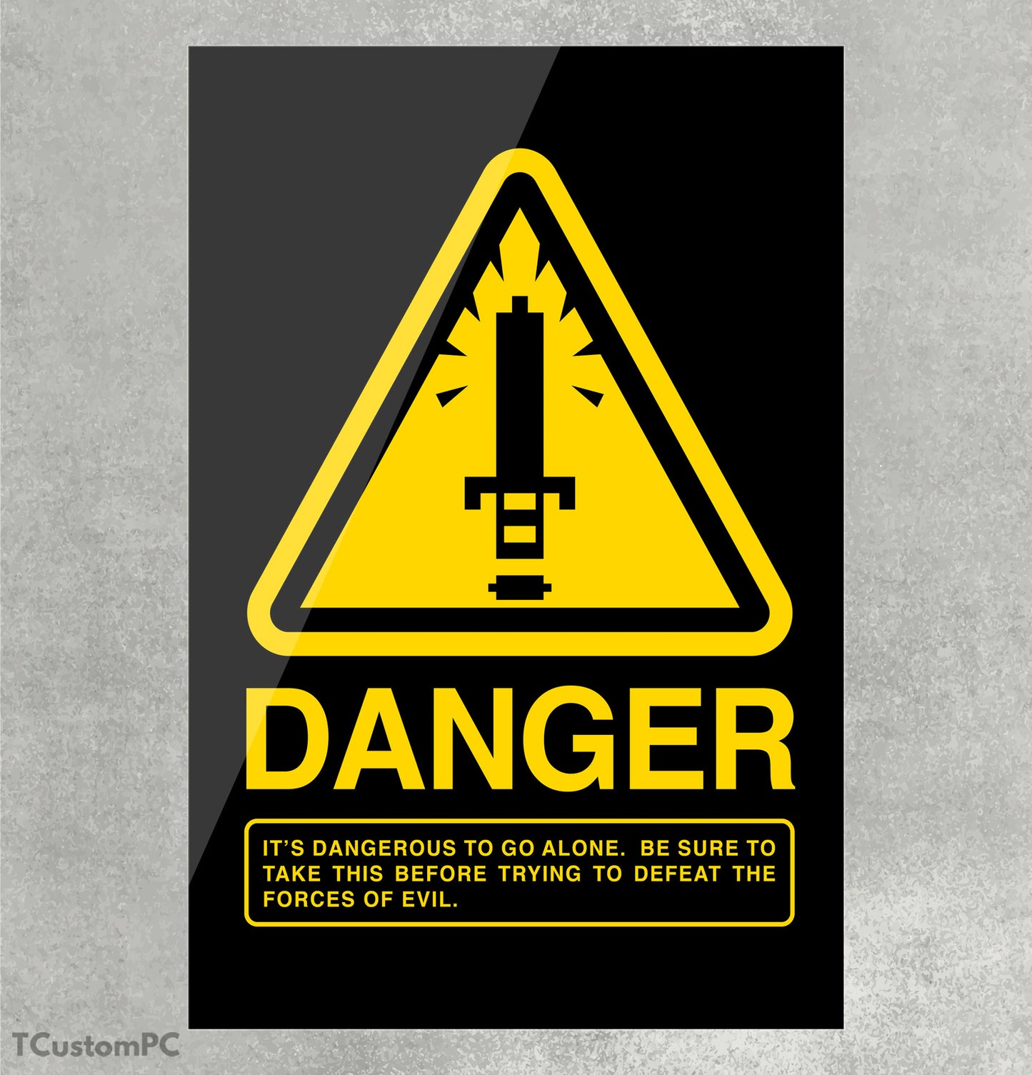 Danger Take This painting