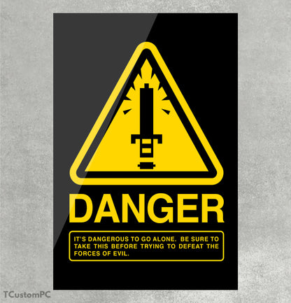 Danger Take This painting