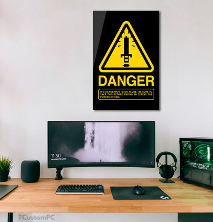 Danger Take This painting