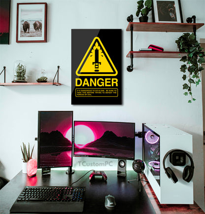 Danger Take This painting