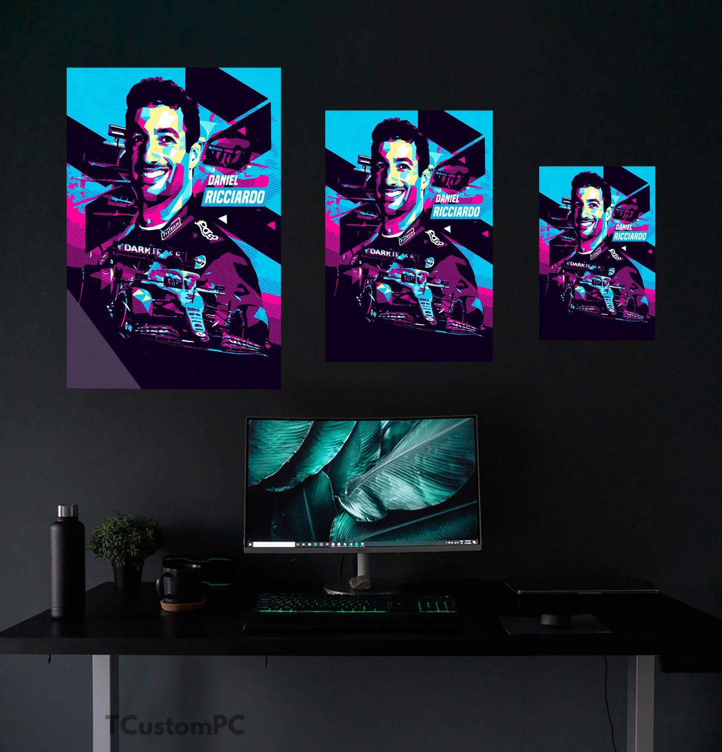 Pintura de Daniel Ricciardo