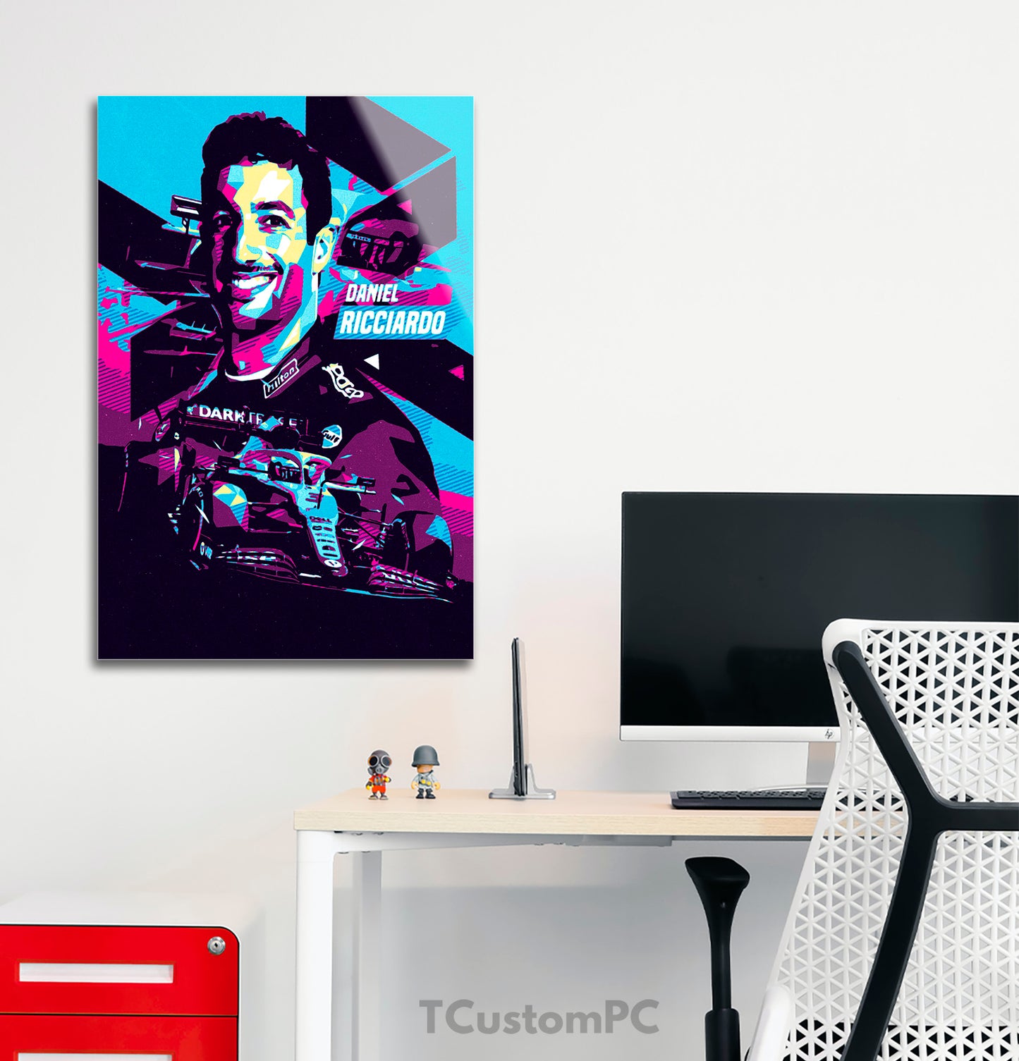 Pintura de Daniel Ricciardo