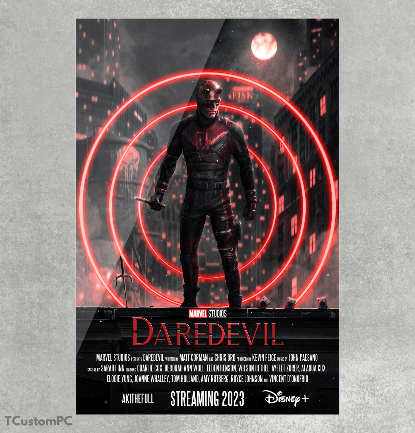 Cuadro Daredevil New Series Proper V1 Text Clean