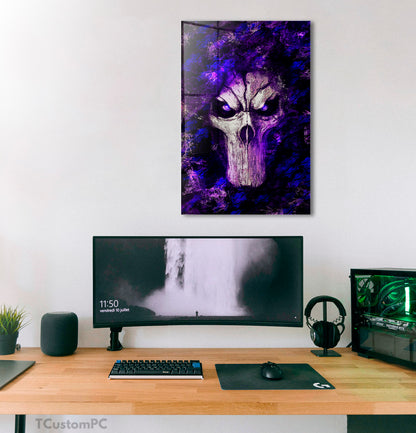 Pintura da máscara da morte de Darksiders 2