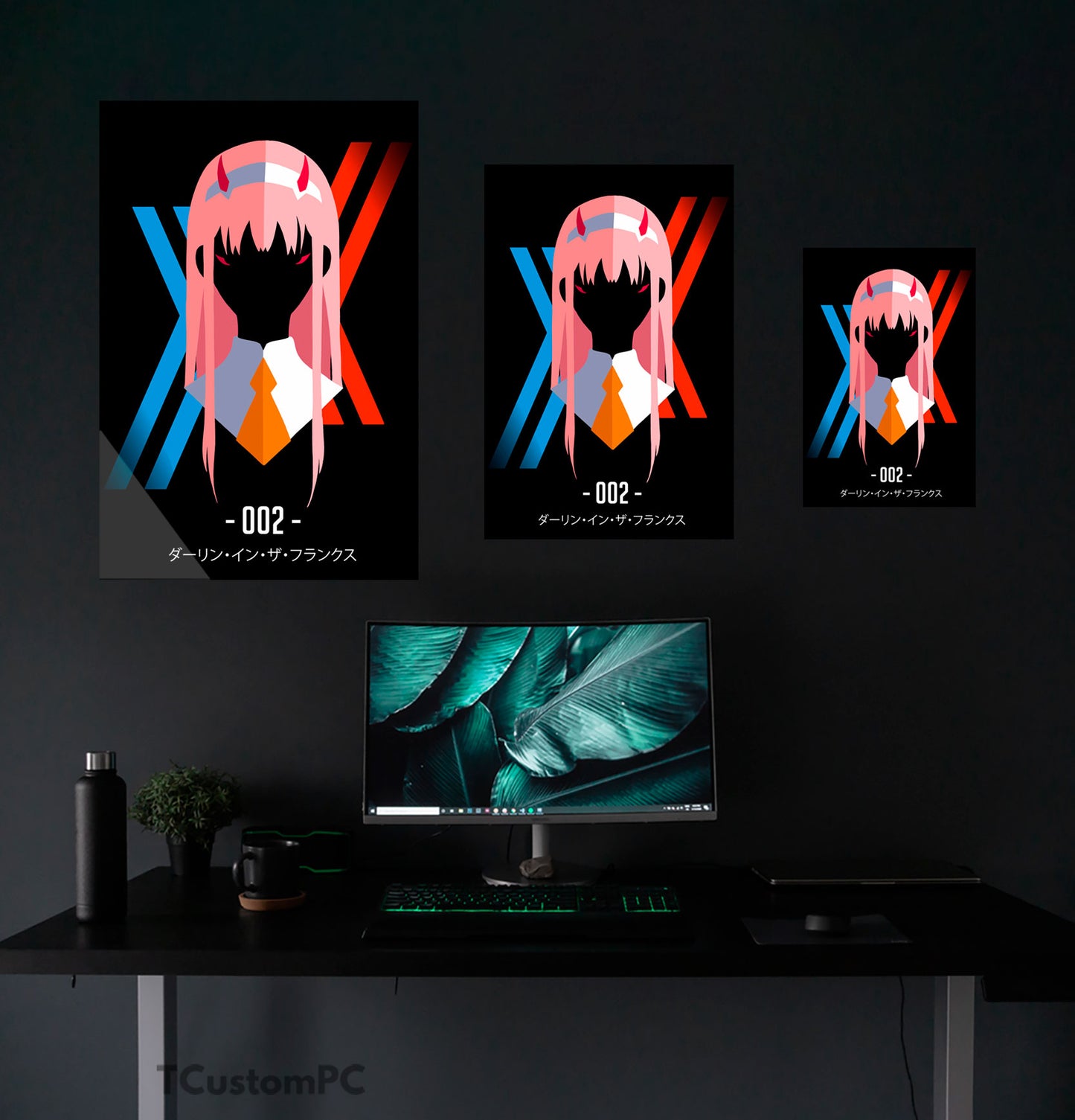 Darling in the Franxx painting, Zero Two "002"