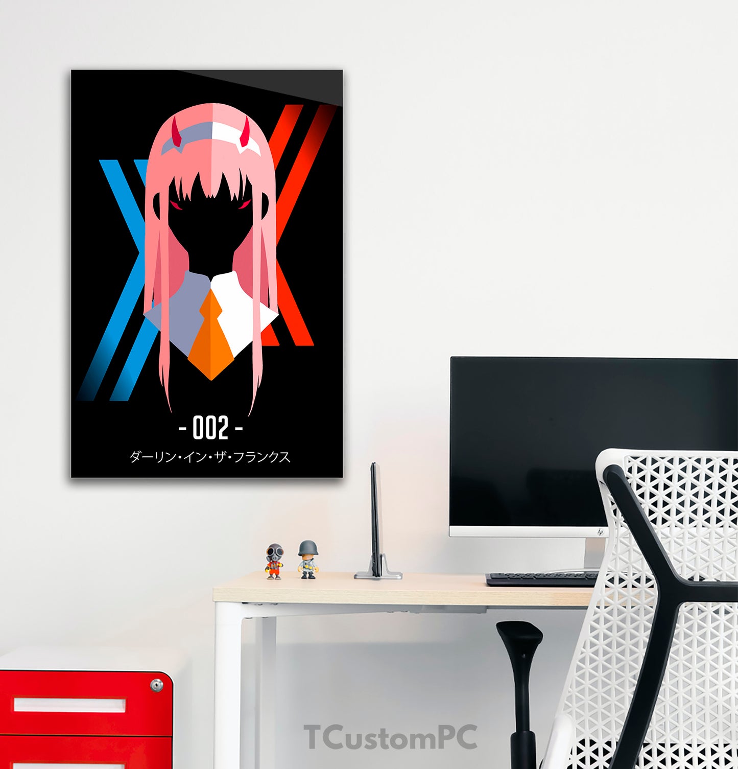 Darling in the Franxx painting, Zero Two "002"