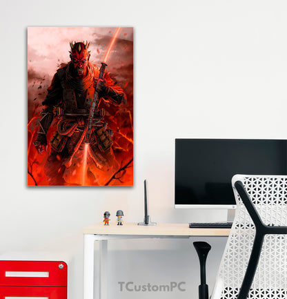 Pintura de Darth Maul SVN