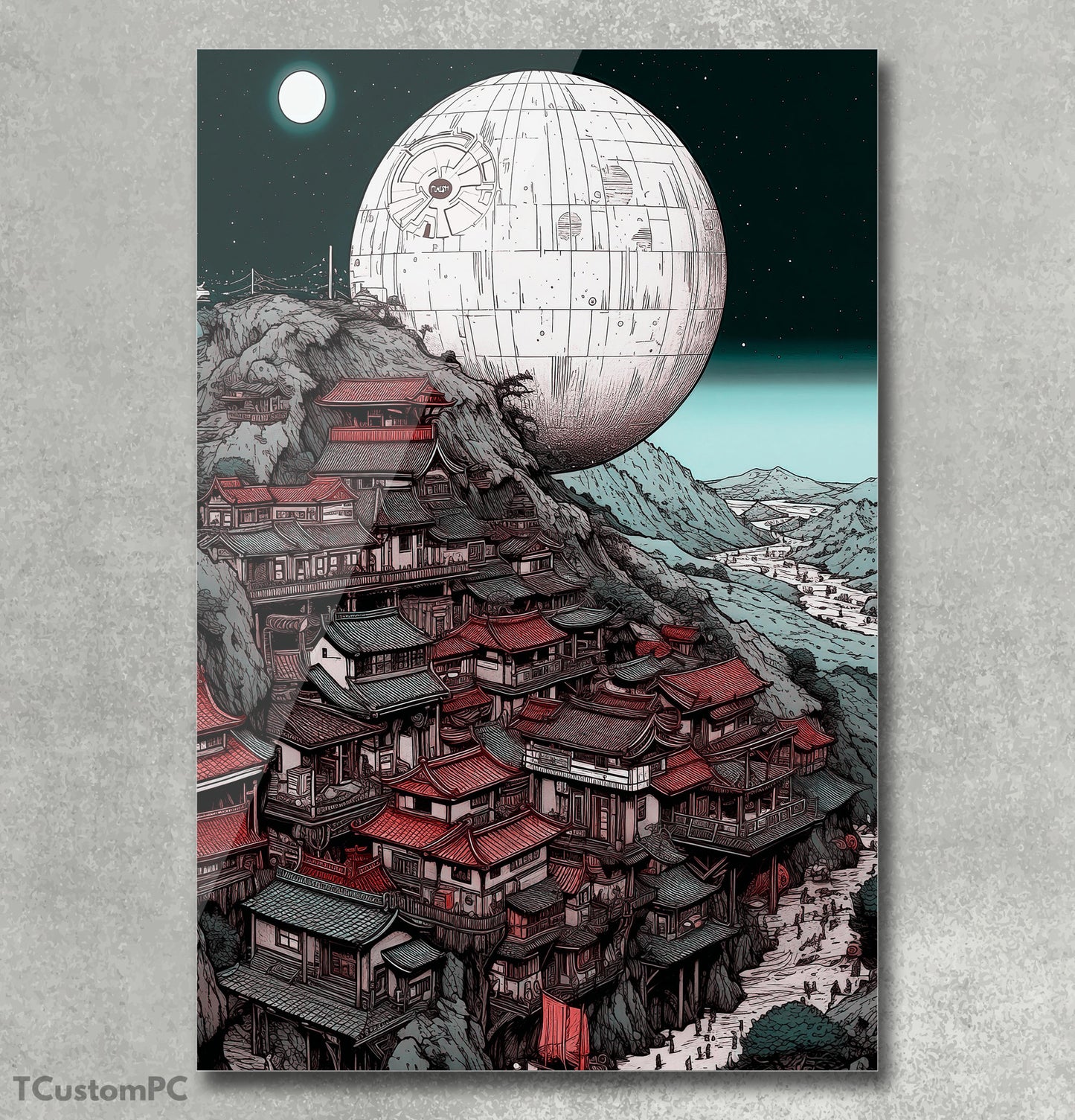 Darth Moon Painting