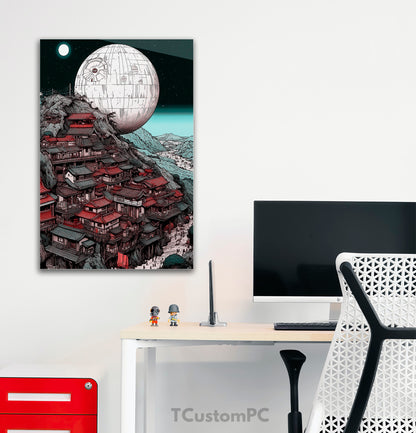 Darth Moon painting