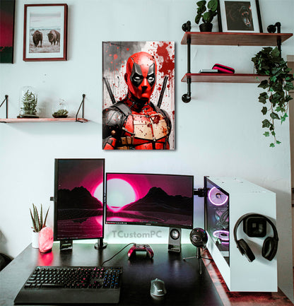 Cuadro Dead Pool Splatter