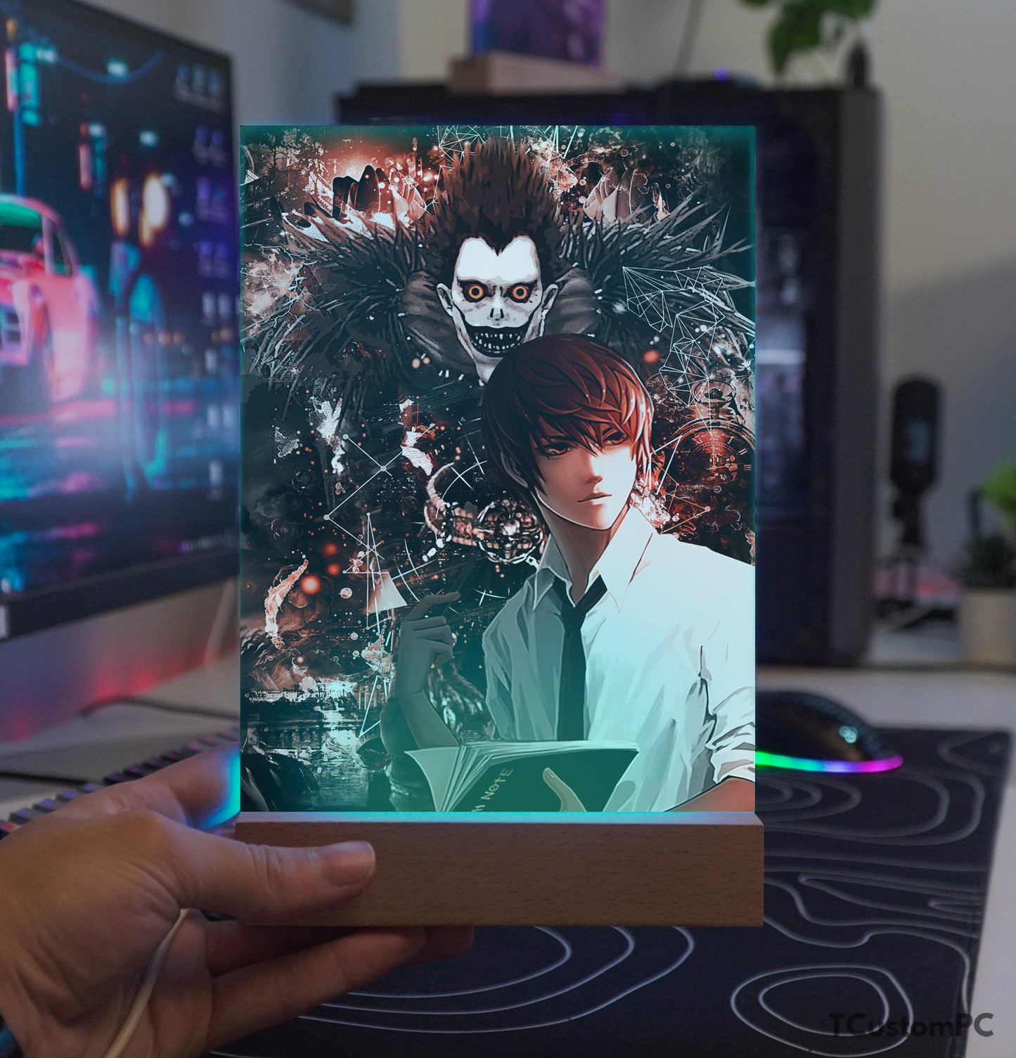 TC-Lamp Death Note Vetor