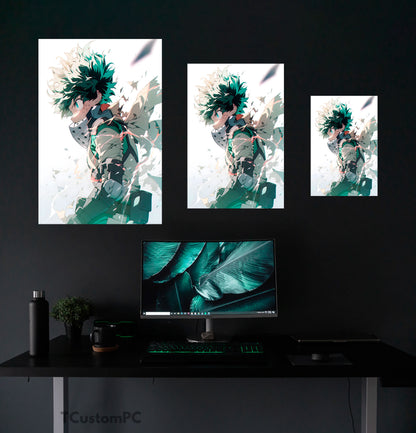 Deku side My hero Academia painting