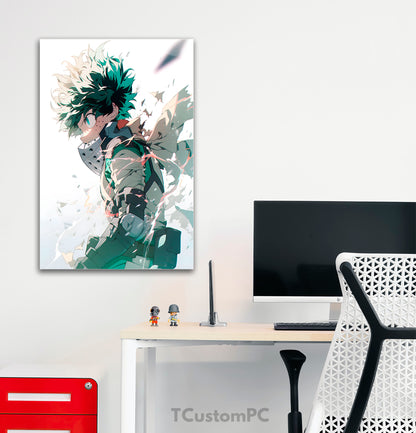 Deku side My hero Academia painting