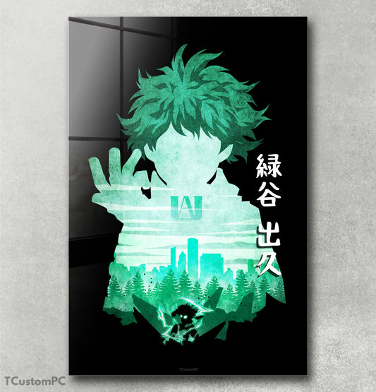 Cuadro Deku Minimalist Silhouette