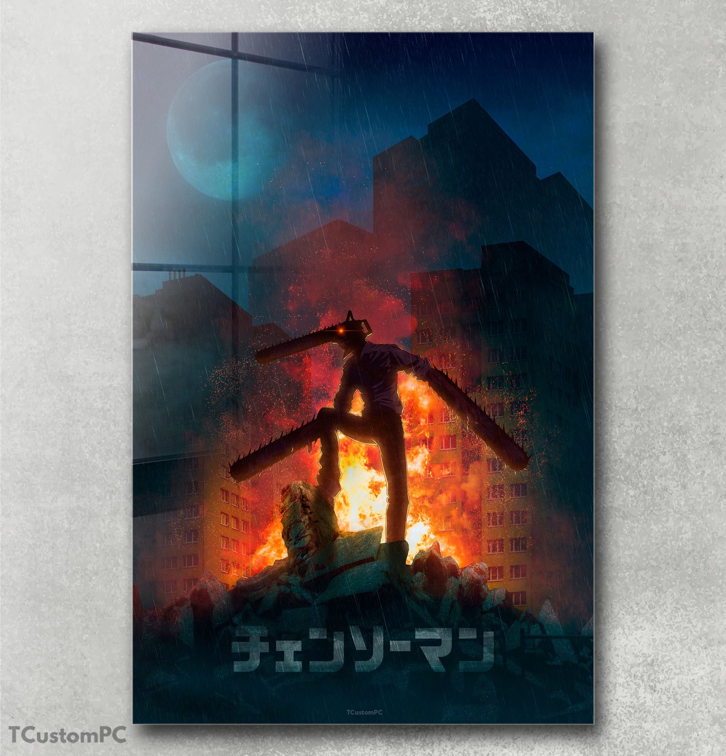 Denji 3 Anime Manipulation painting