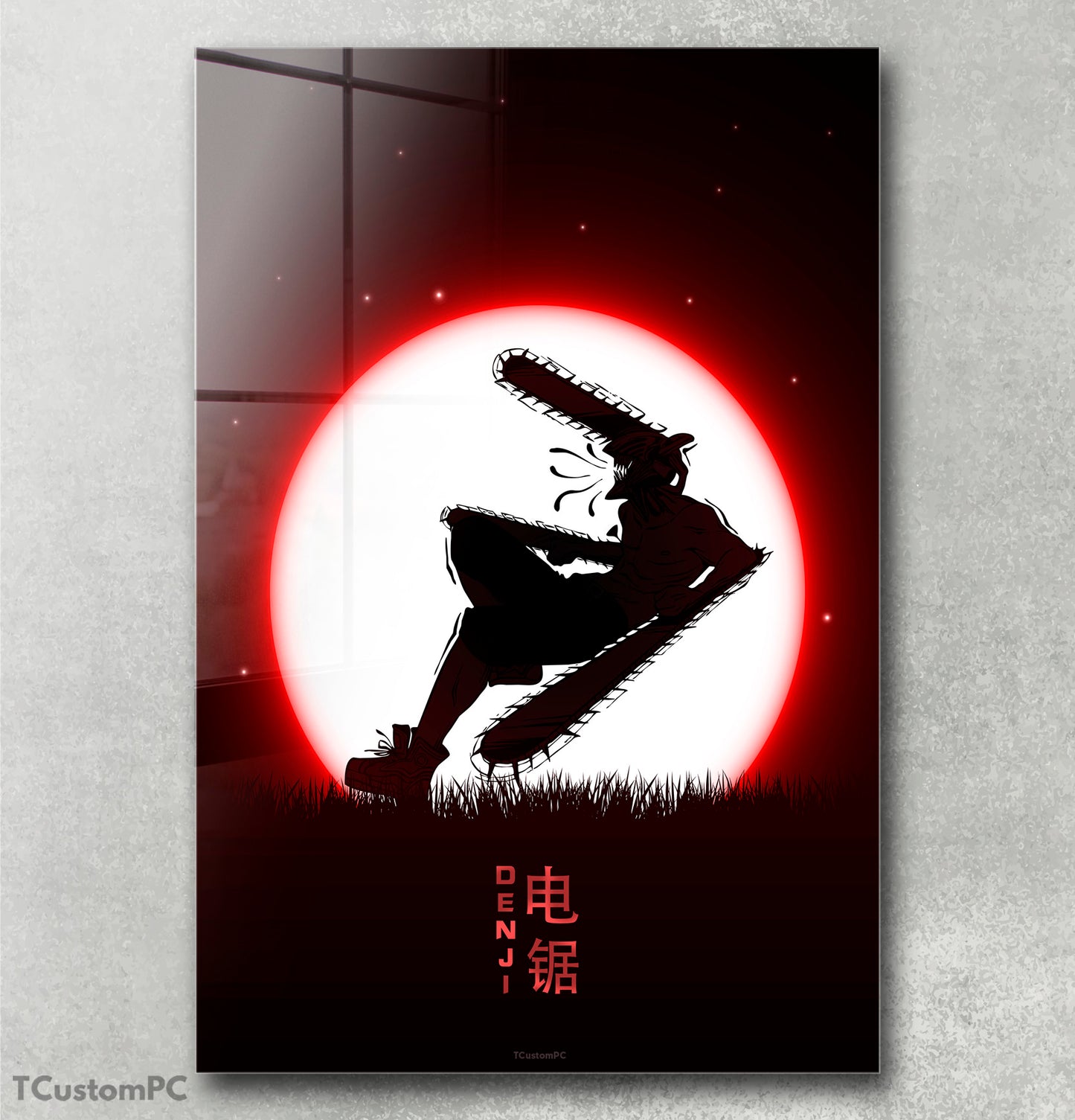 Moon Denji painting