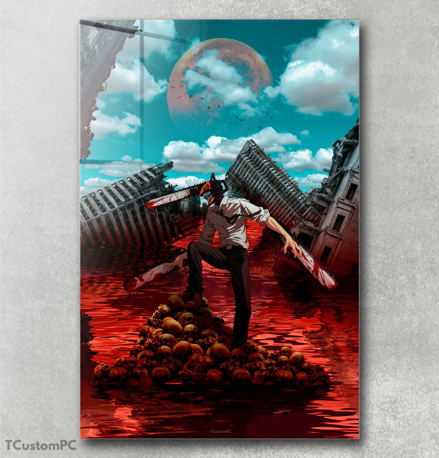 Denji Anime Manipulation painting