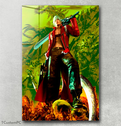 Devil May Cry 3 Pintura LIMPA do Despertar de Dante