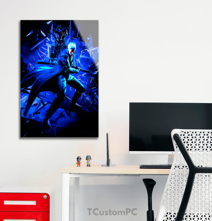 Devil May Cry 3 Vergil Devil Trigger Pintura