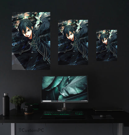 Pintura de Kirito Digital Hero 2 Sword Art Online