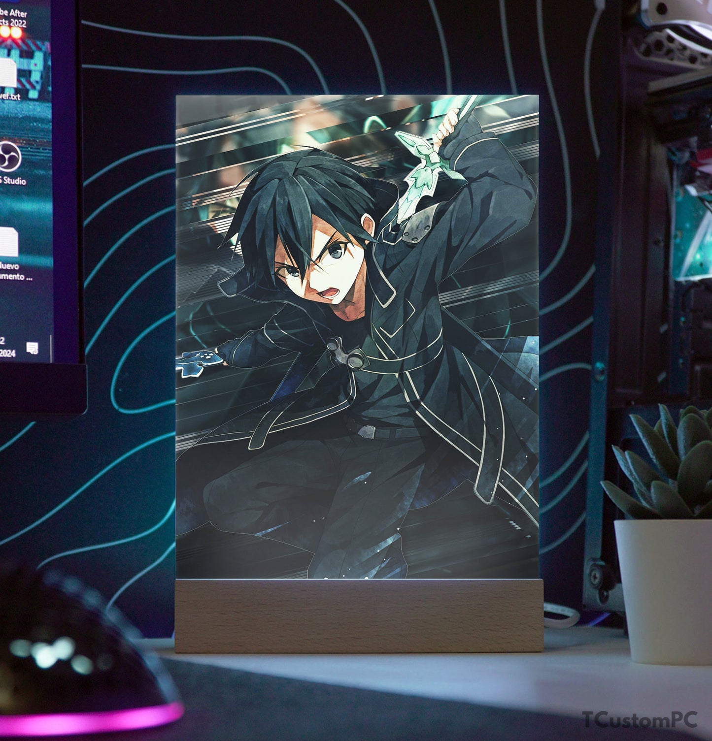 TC-Lamp Digital-Hero-2-Kirito-Sword-Art-Online