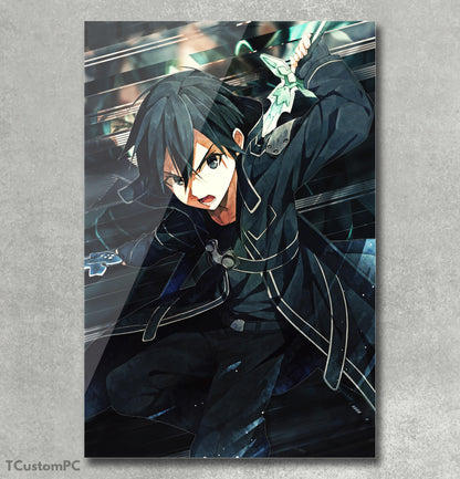 Pintura de Kirito Digital Hero 2 Sword Art Online