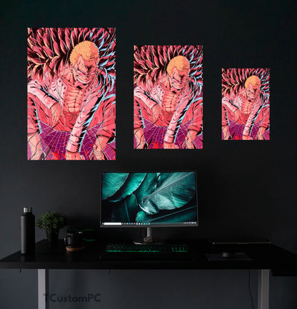 Pintura de Doflamingo One Piece