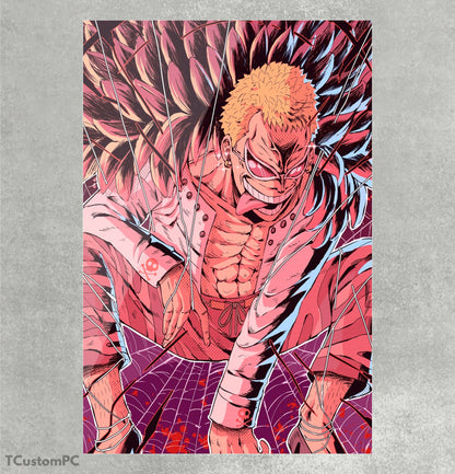 Pintura de Doflamingo One Piece