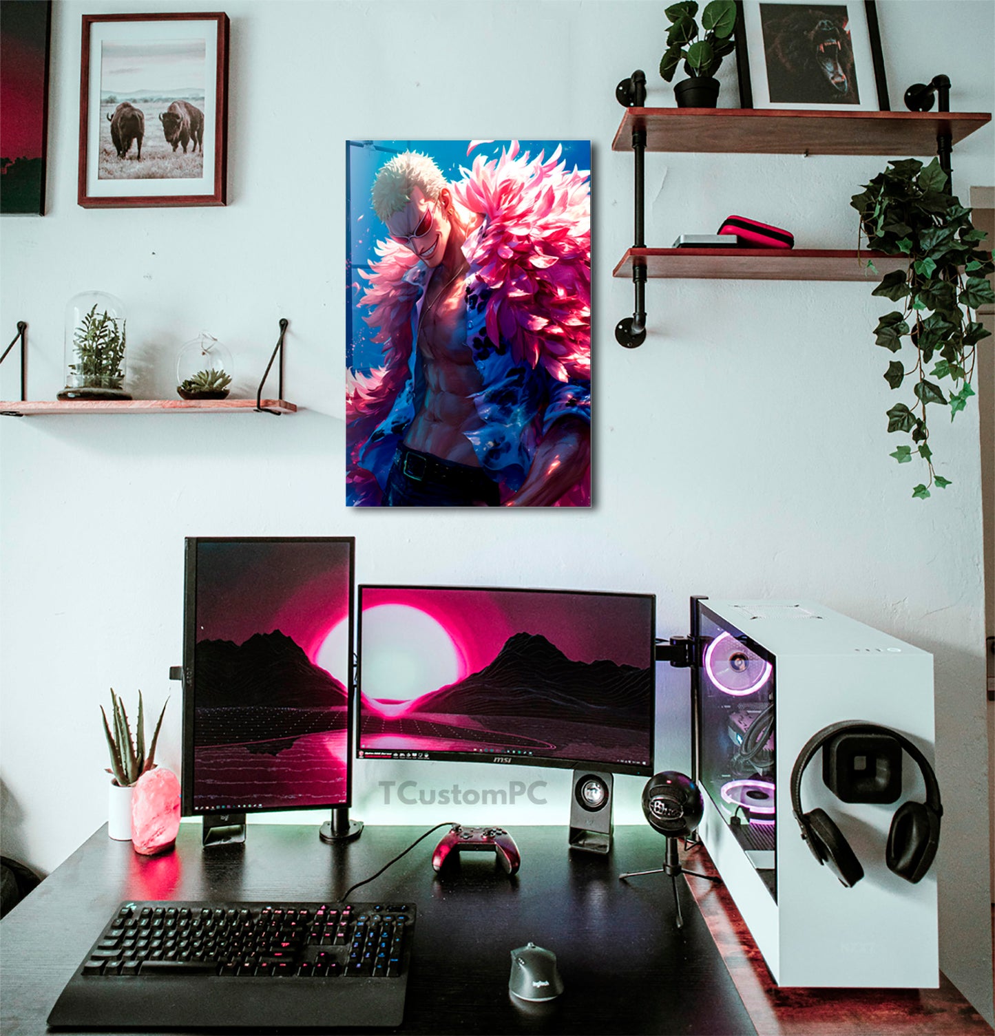 Wall Art Doflamingo Paint