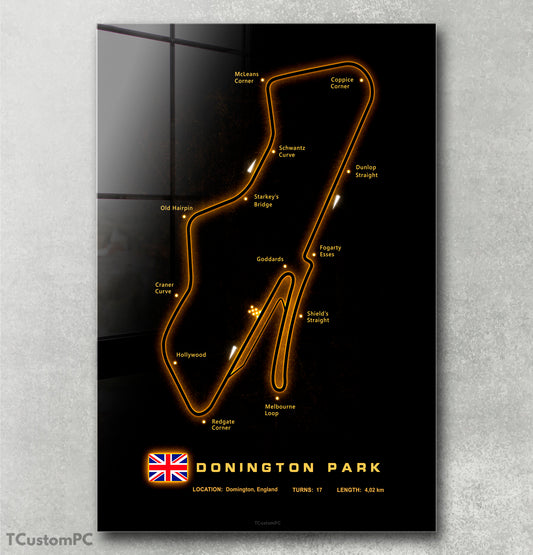 Cuadro Donington Park Circuit