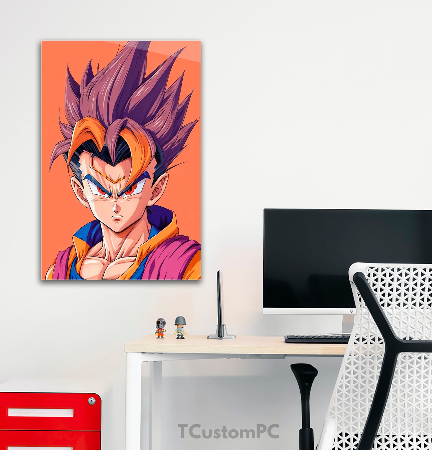 Quadro DB Gohan Angry300