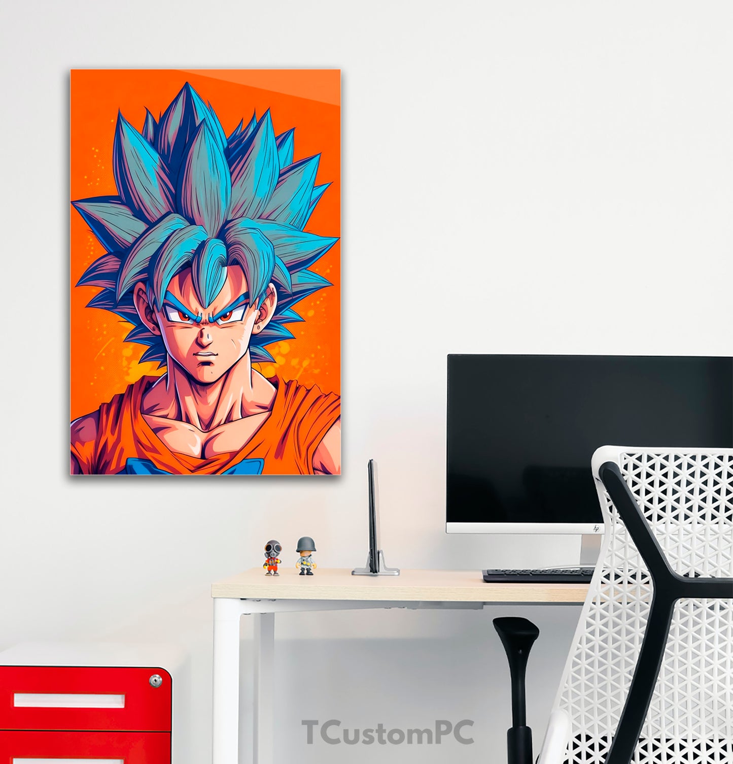 DB Goku Angry300 painting