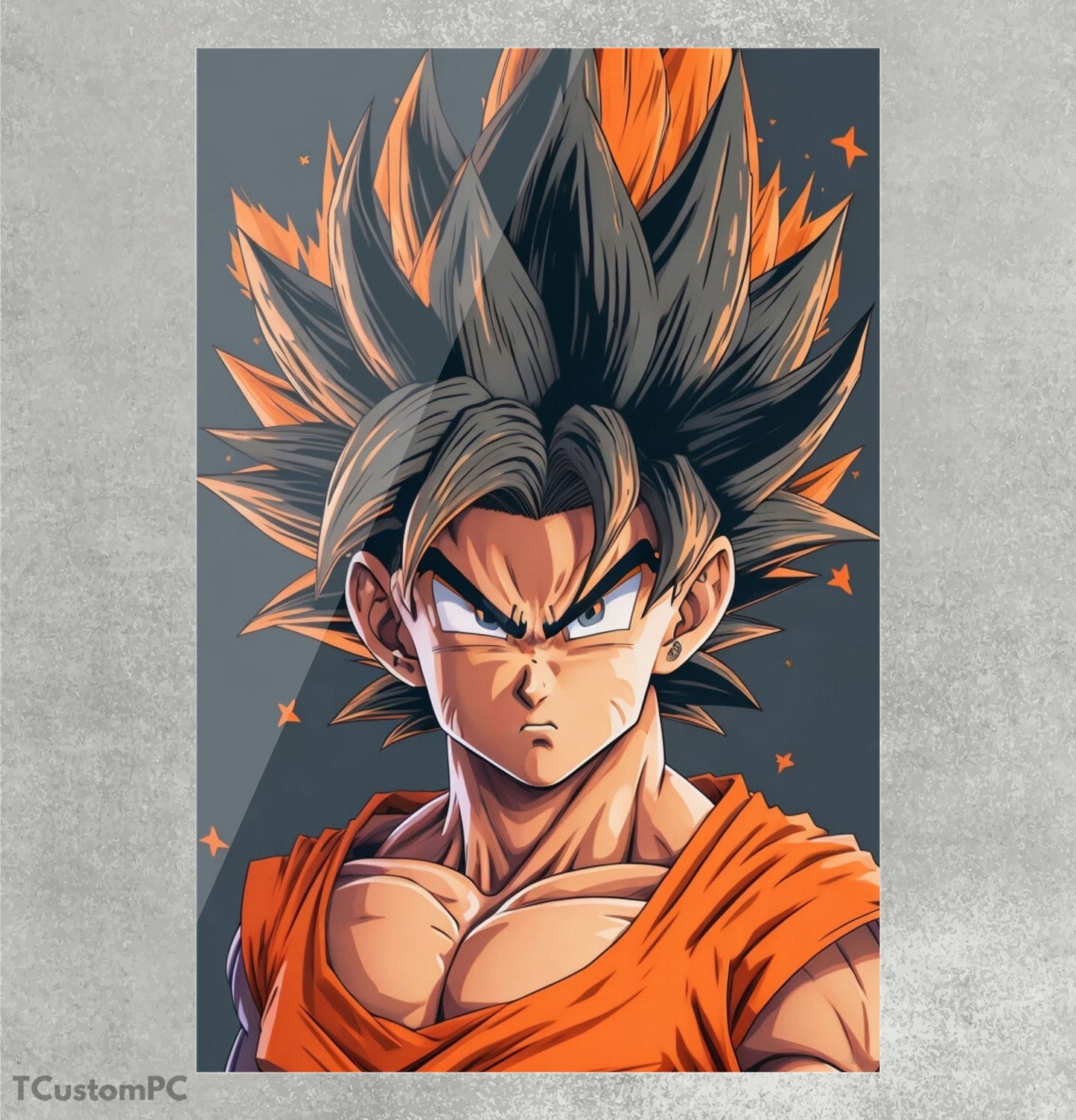 Cuadro DB Super Goku300