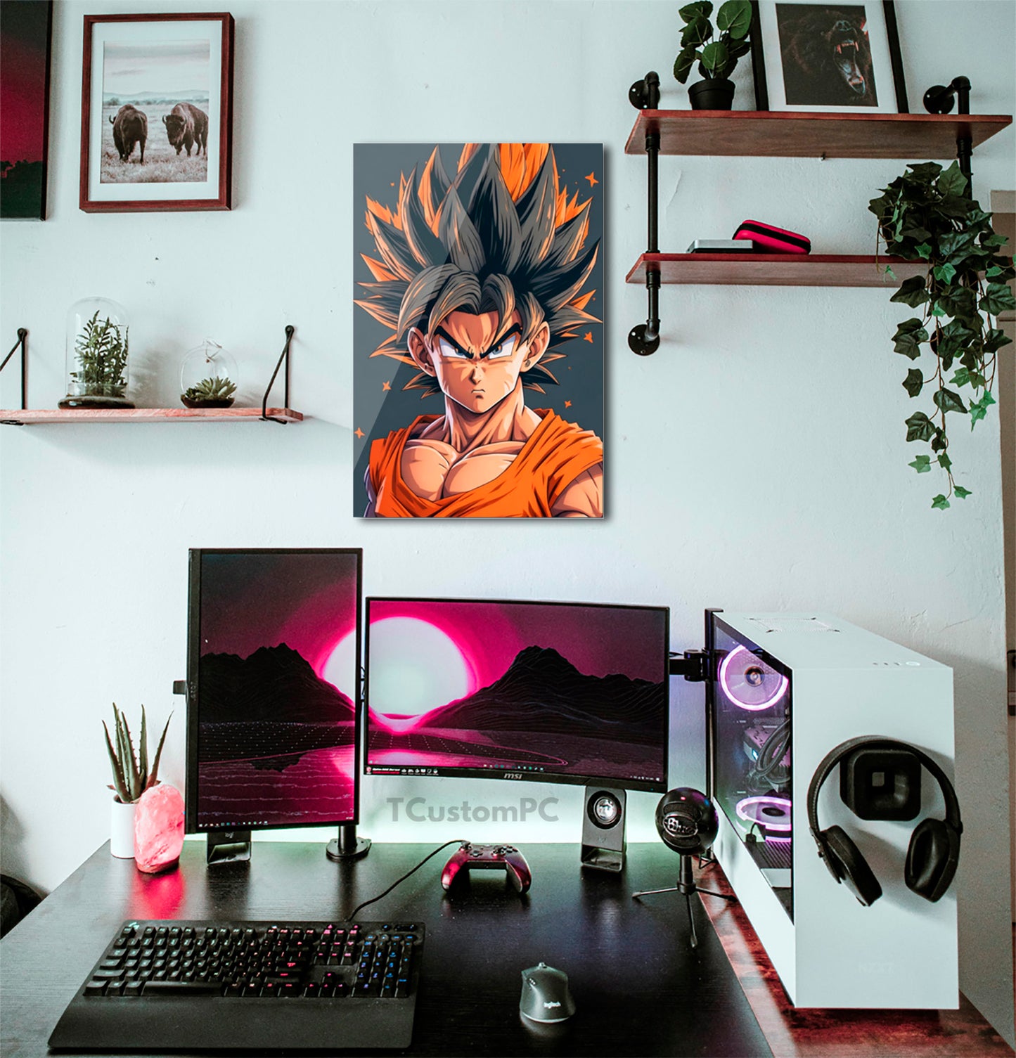 Moldura DB Super Goku300