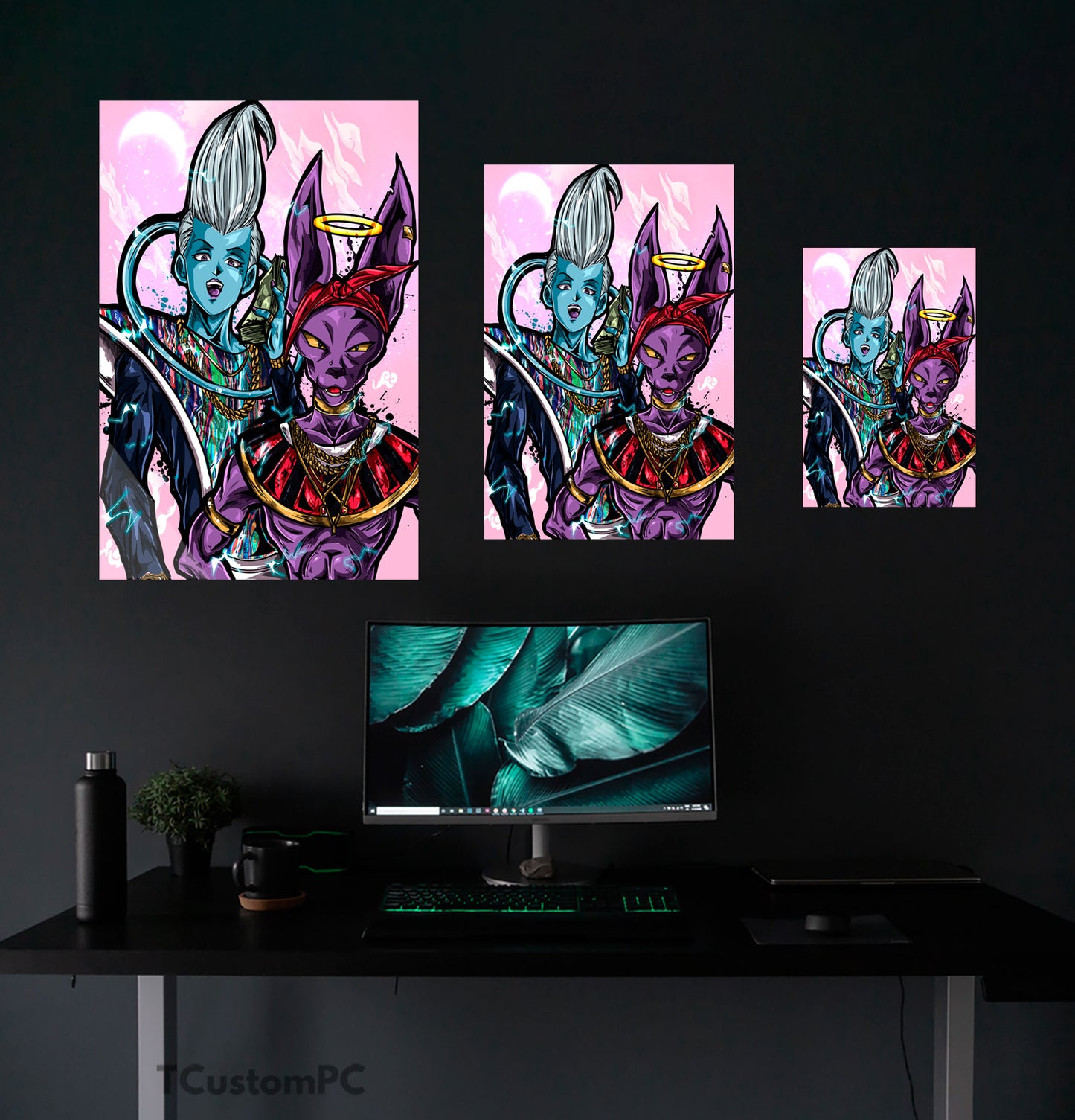 Cuadro Dragon Ball, Beerus X Whis