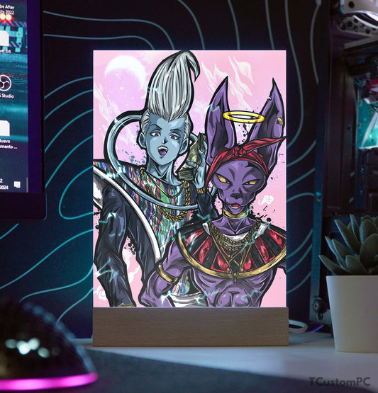 TC-Lamp Dragon Ball, Beerus X Whis