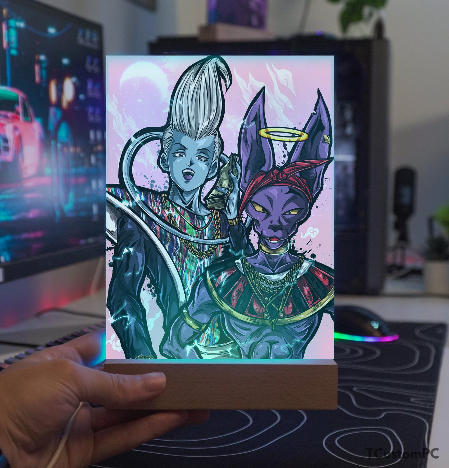 TC-Lamp Dragon Ball, Beerus X Whis