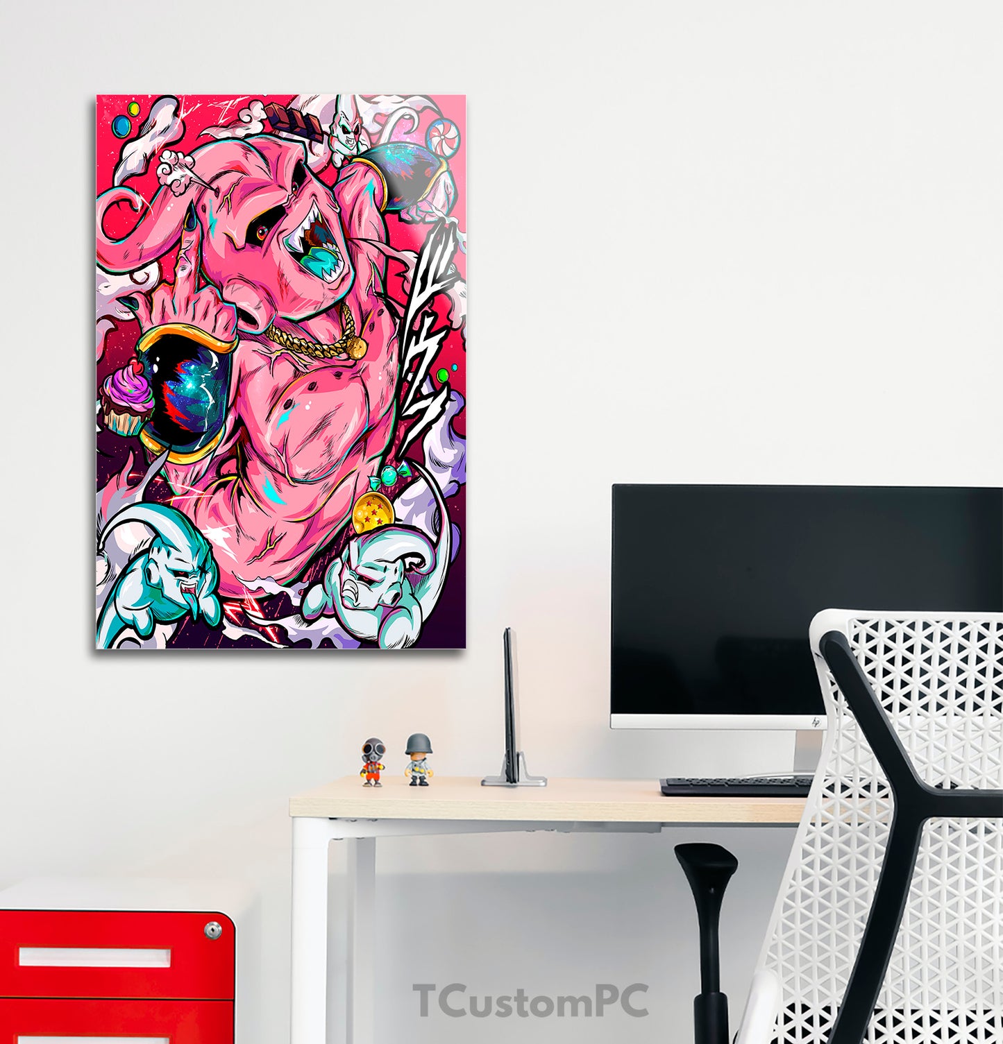 Wall Art Dragon Ball, Candy Buu