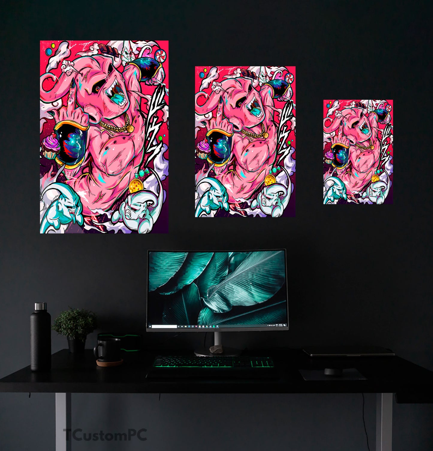 Wall Art Dragon Ball, Candy Buu