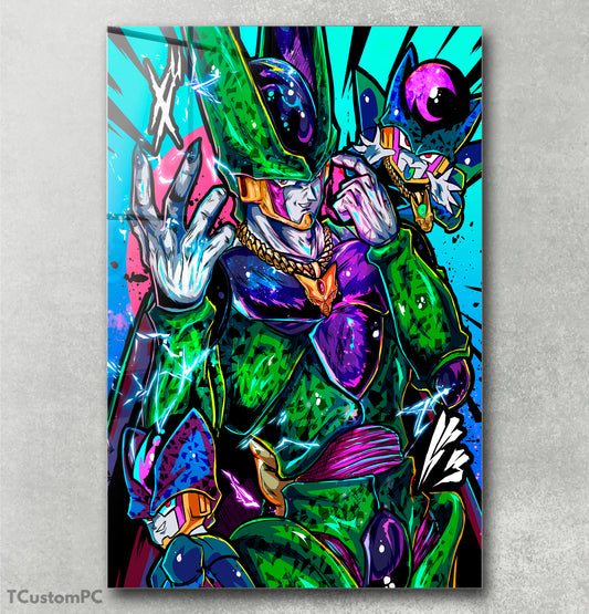 Wall Art Dragon Ball, Cell Perfection