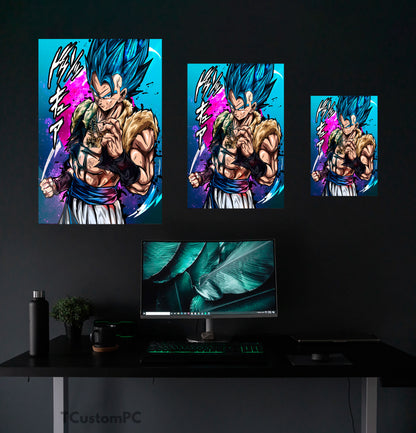 Dragon Ball, pintura Gogeta Blue DBS