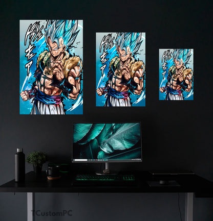 Dragon Ball painting, Gogeta Mastered