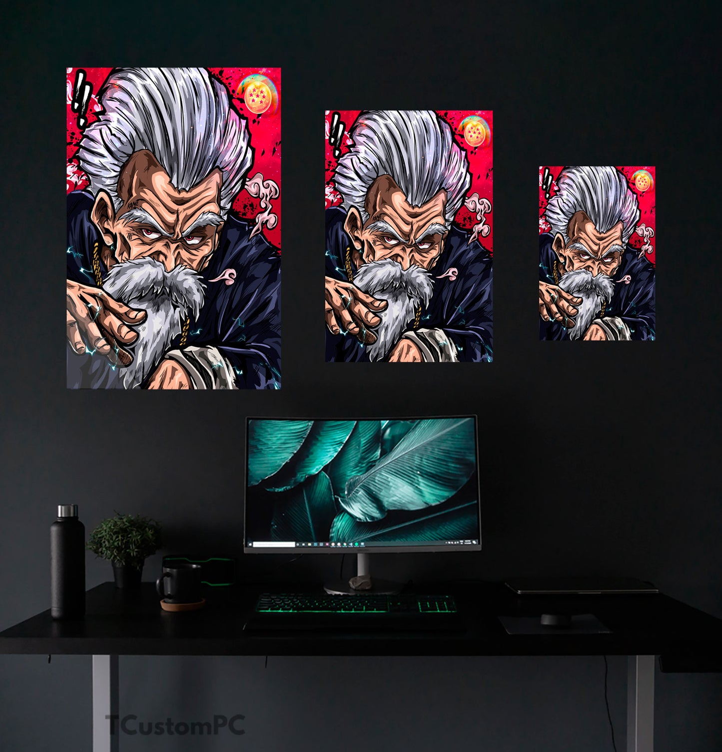 Wall Art Dragon Ball, Jackie Chun