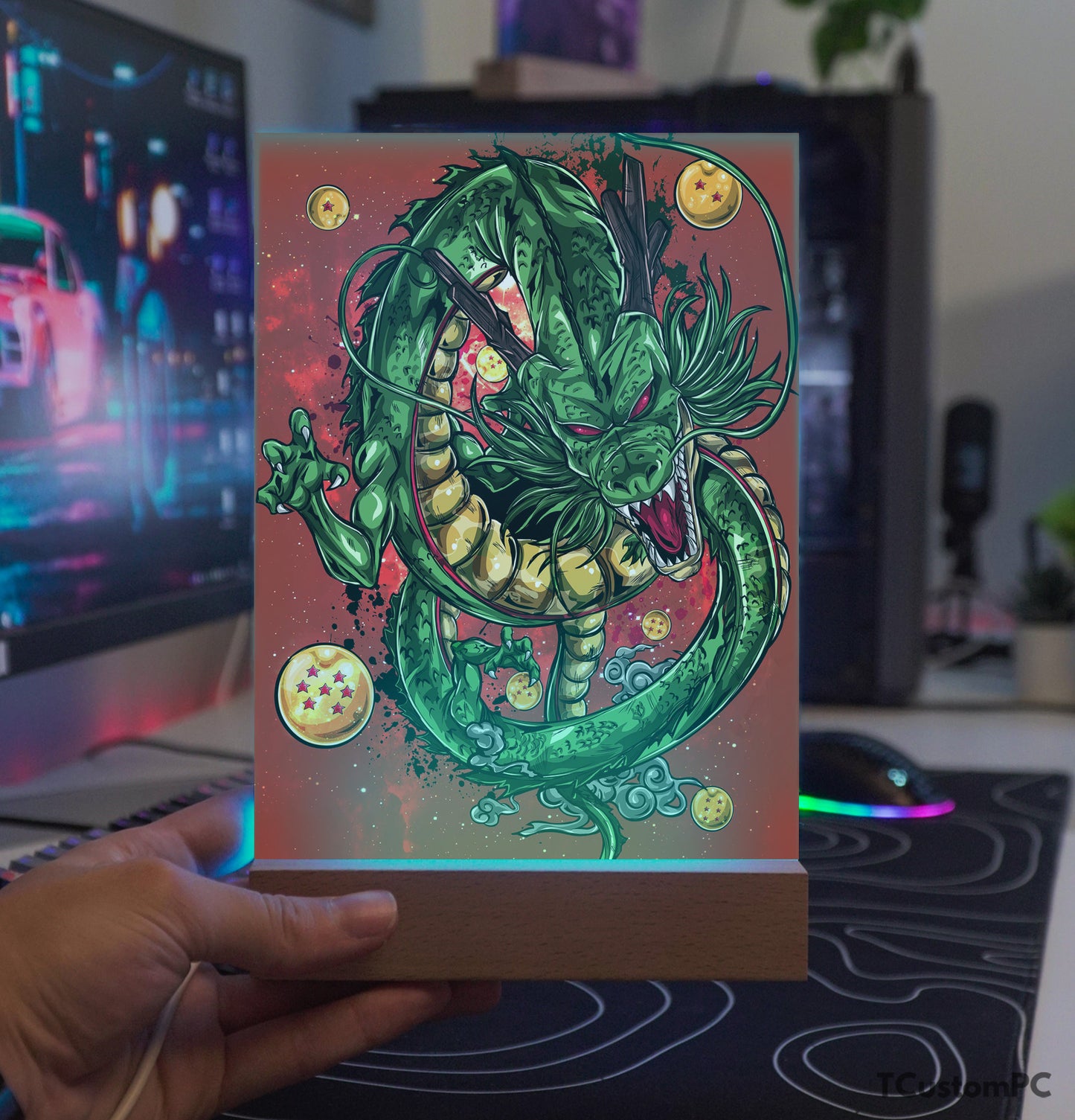 TC-Lamp Dragon Ball, Shenron Bape Belly