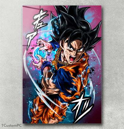 Wall Art Dragon Ball, Ultra Instinct Goku