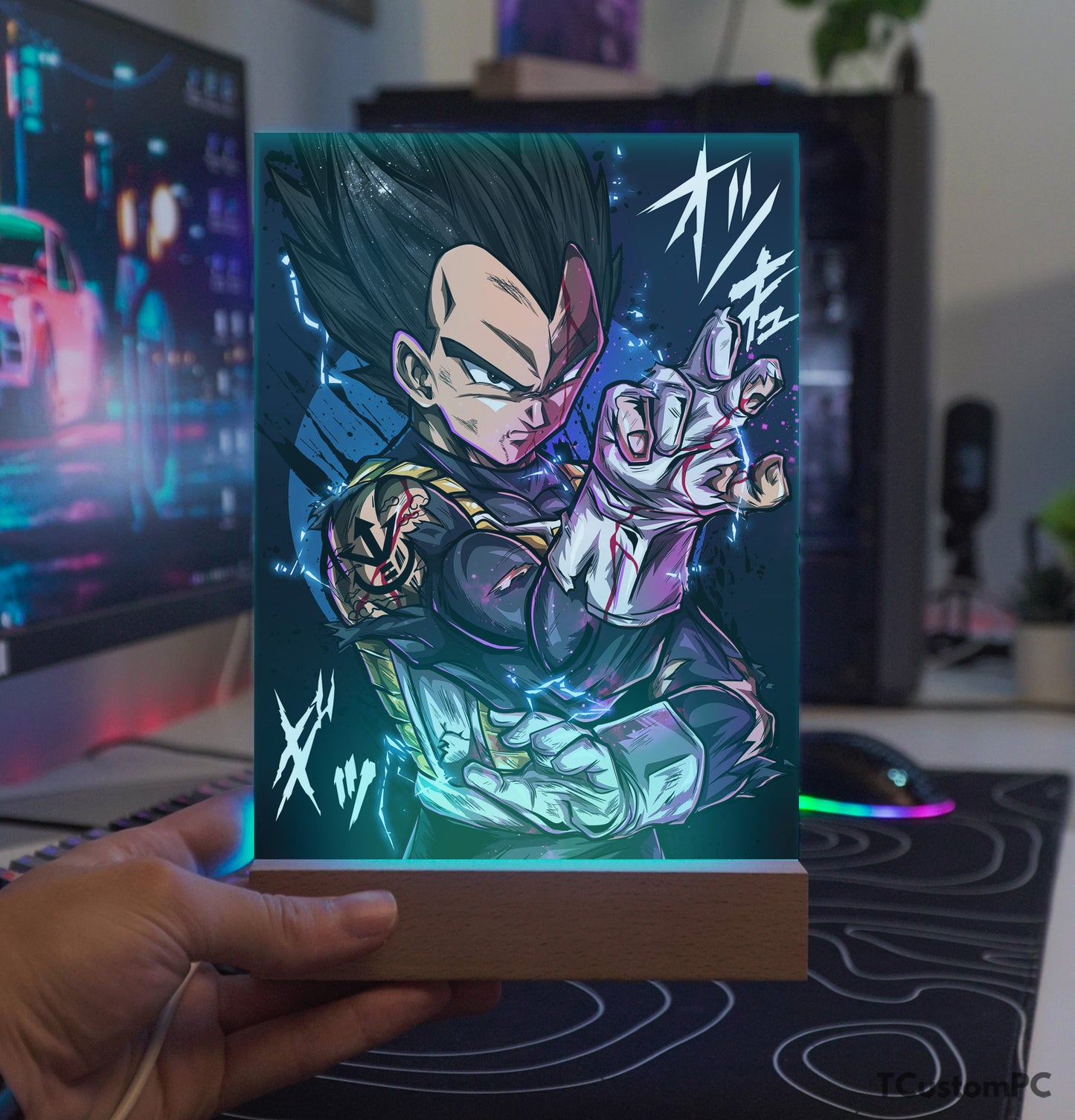 TC-Lamp Dragon Ball, Vegeta Base