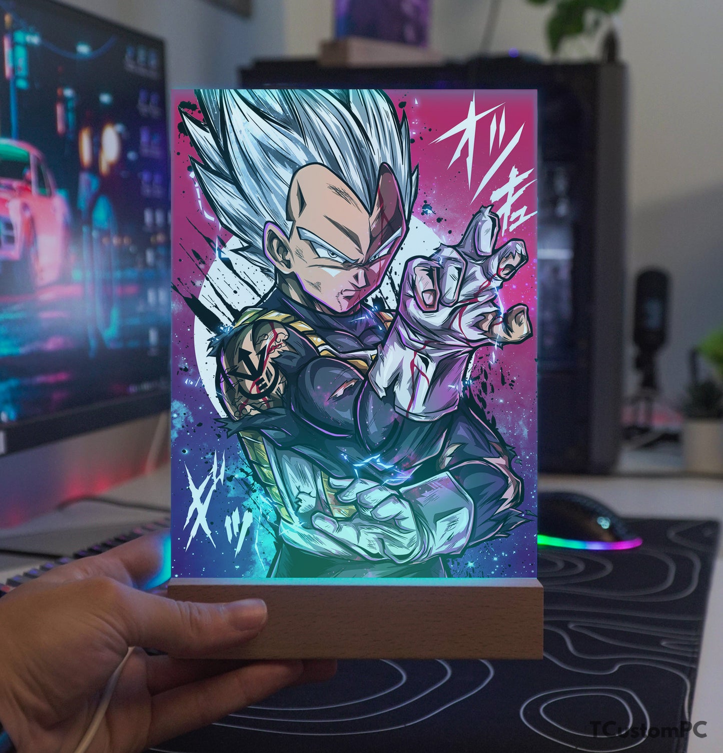 TC-Lamp Dragon Ball, Vegeta Masterizado