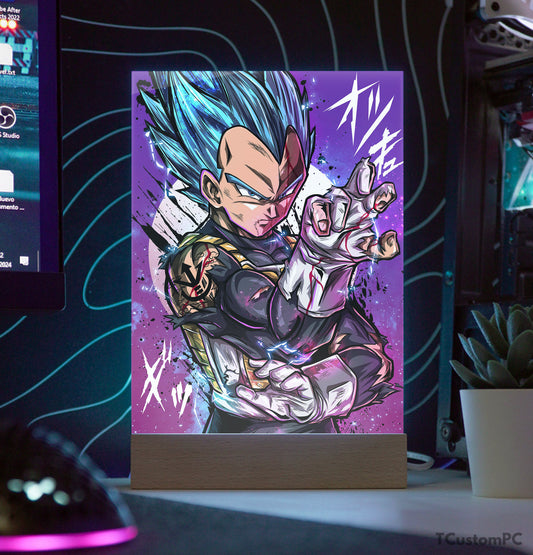 TC-Lamp Dragon Ball, Vegeta SS God Blue